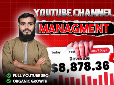 YouTube channel video SEO expert optimization & channel growth manager