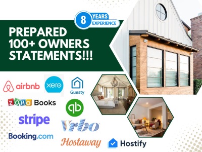 Airbnb vacation short-term rental bookkeeping and accounting