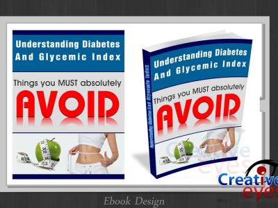 Professional 3D mockup eBook cover for your audience