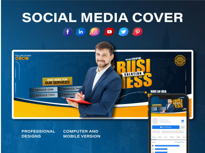 Website banners, Facebook banner, YouTube banner, LinkedIn banner ads