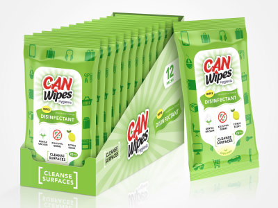 A product packaging render