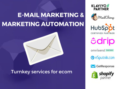 Email marketing automation setup, template design and flow ...