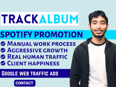 Spotify Music Viral Promotion | Gain Organic Followers, Listeners & Plays