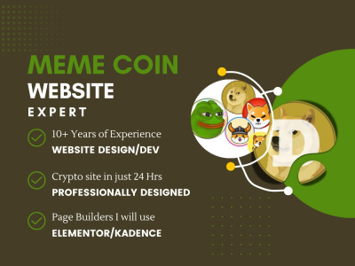 Crypto website meme coin website coin listing
