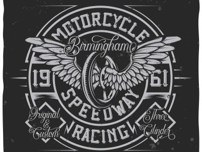Modern Emblem retro & vintage logo