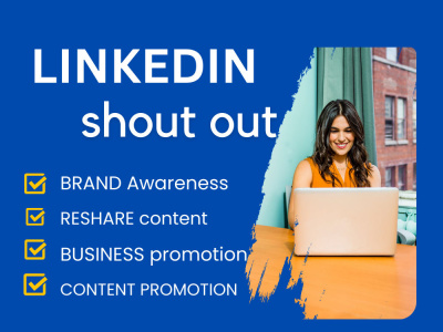 LinkedIn Shoutout  with 3million Professional  audience
