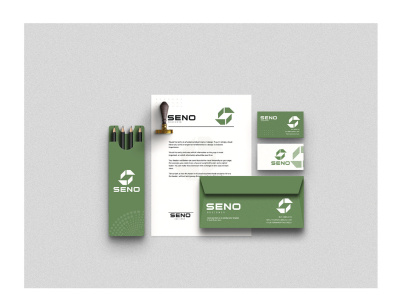Dazziling complete set of stationery and branding for your logo