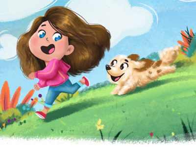 Vibrant and Colorful Cartoony Illustrations for Your Children’s Storybook.
