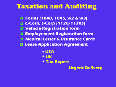 Tax preparation Services From an Taxation Expert