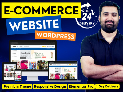 E-Commerce wordpress | Woocommerce Store | Website in Wordpress
