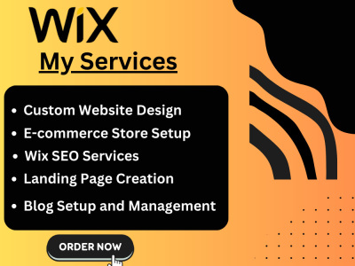 Design or redesign your wix website landing Page blog setup and ...