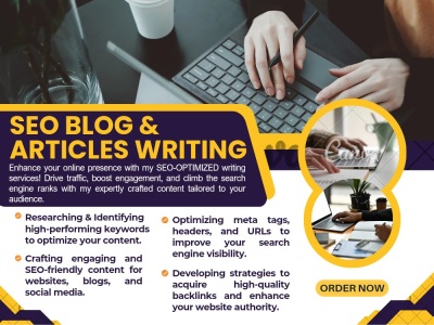 Premium SEO-OPTIMIZED Article Writing & Blog Post