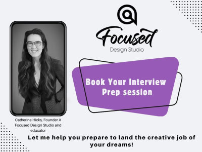 A 1 hour Coaching session to prepare for your Interview for a Creative Role