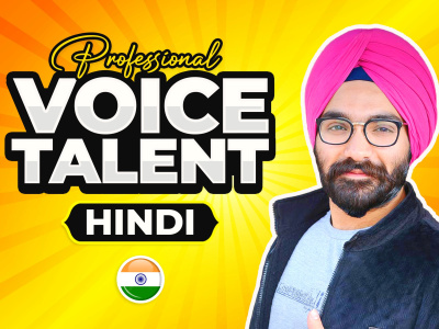 Professional Hindi male voice over