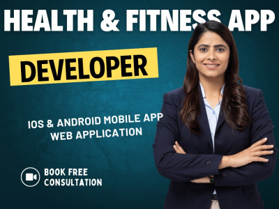 Health and Fitness Mobile App Android iOS Fitness App Gym app Health app