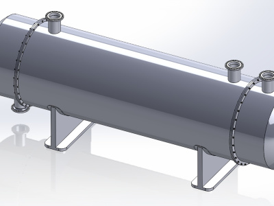 Heat Exchanger design in Solidworks
