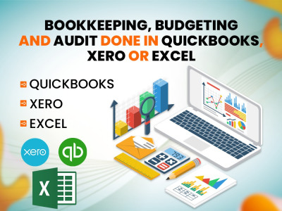 Bookkeeping, Budgeting and Audit done in Quick books, Xero or Excel ...