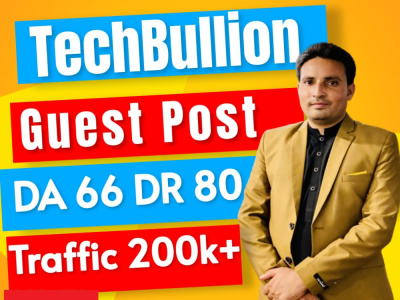 Guest post on High traffic website TechBullion.com