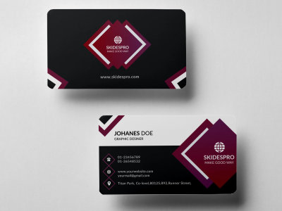 Professional corporate business card