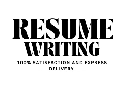 A professional well written resume or cover letter