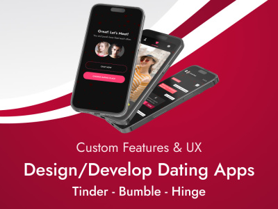 Dating App Like Tinder | Bumble | Hinge | Online Dating App | Mobile App