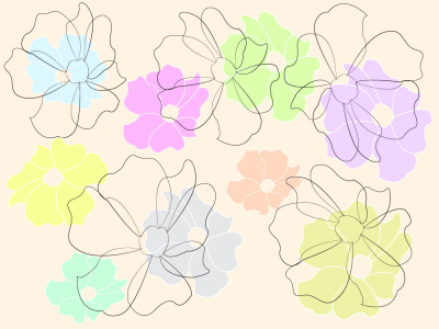 Seamless pattern design, Textile design, Floral pattern, Abstract design