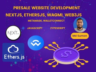 Presale smart contract & Presale website (NextJS) for EVM Compatible chains