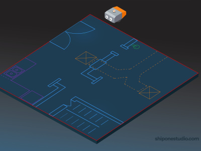 An amazing isometric illustration designed for your business