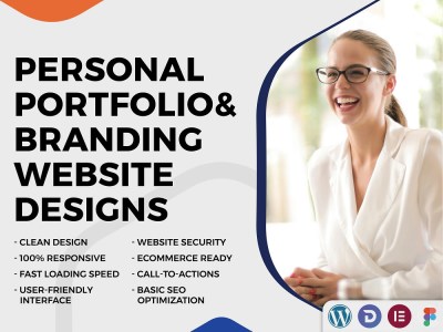 A Personal Portfolio WordPress Website for your Startup