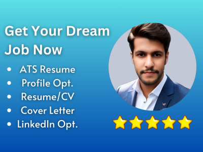 Your Dream Job Faster with ATS Resume, Cover Letter and LinkedIn Services