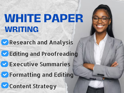 Professional White Paper Writing & Research Expert