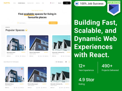 React JS | React Developer | React Node | React Front End | Figma to React