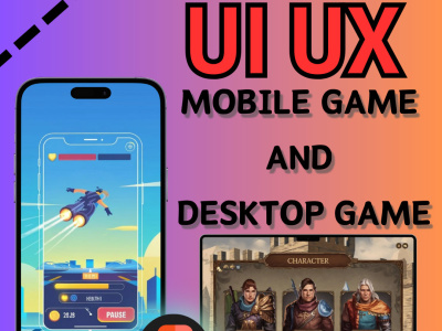 Responsive UI/UX Design for Mobile and Desktop Game Interfaces