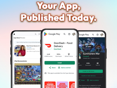 Published Mobile App | IOS | Android | Playstore | AppStore