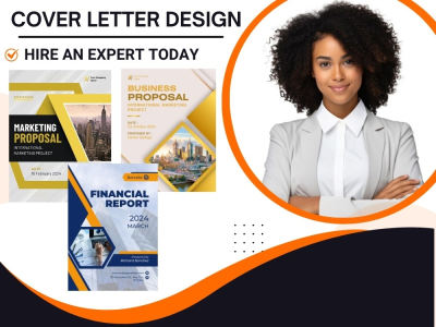 A job winning cover page designing to your documents stand out