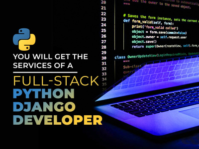 The services of a professional full-stack Python Django web developer ...