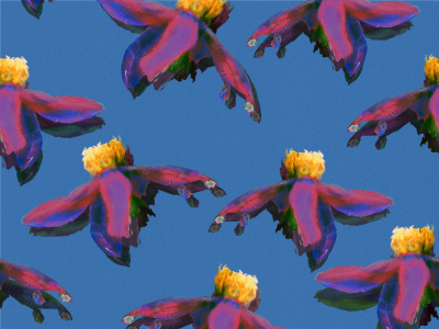A creative unique textile design pattern