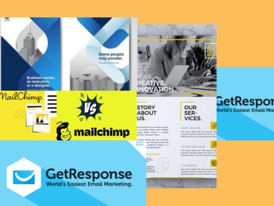 GetResponse Email Newsletter Template Design, Bulk Email Campaign Template