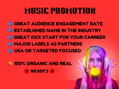 Organic, worldwide, music promotion