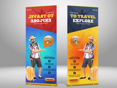 Premium Roll-Up Banners or Stand up Banner Design | Fast 24-Hour Delivery
