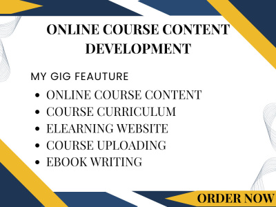 High-Quality Educational Content for Online Courses