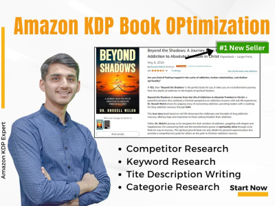 Seo Optimized Book Listing For Amazon KDP Titles, Description, Keywords