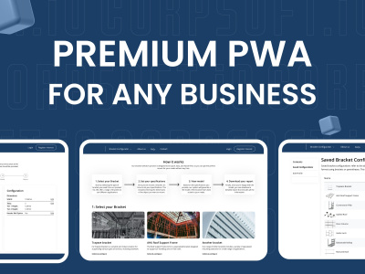 An attractive pwa aka mobile application
