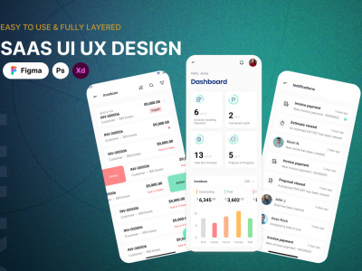 SAAS UI UX Design, Dashboard UI UX Design and Figma Design | Upwork