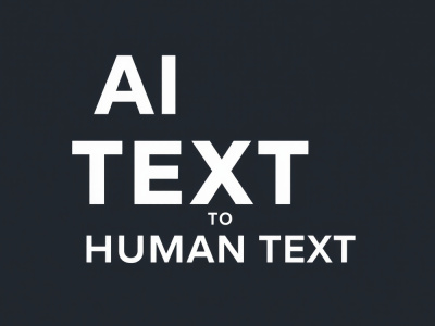 Manually edited and humanized AI content