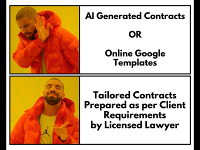 Legal terms, agreements, contracts, policy for your crypto or nft project.