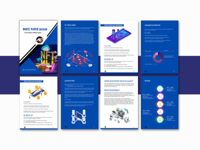 A Creative and Professional White paper design | Editorial design | PDFs