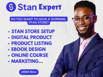 A Digital Product Stan Store Setup Stan Store Product Upload & Marketing
