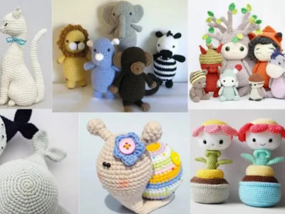 A detailed step by step amigurumi crochet pattern, amigurumi crochet toy