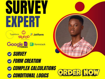 Jotform, typeform, google form, cognito form, surveys, formstack Form setup